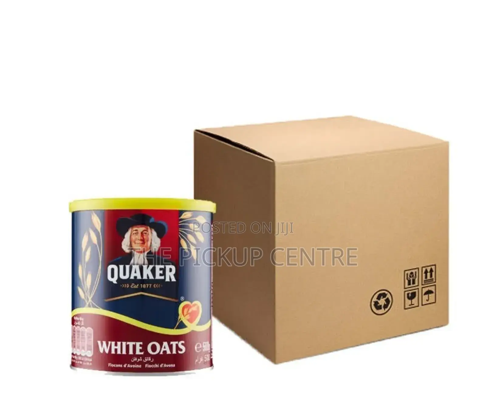 Quaker Oats White Oats 24x500g