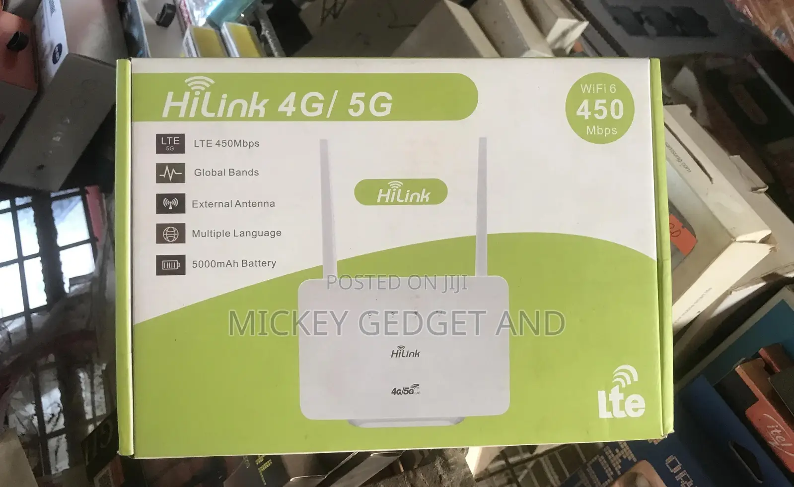 Hilink 4g/5g Rechargeable Router