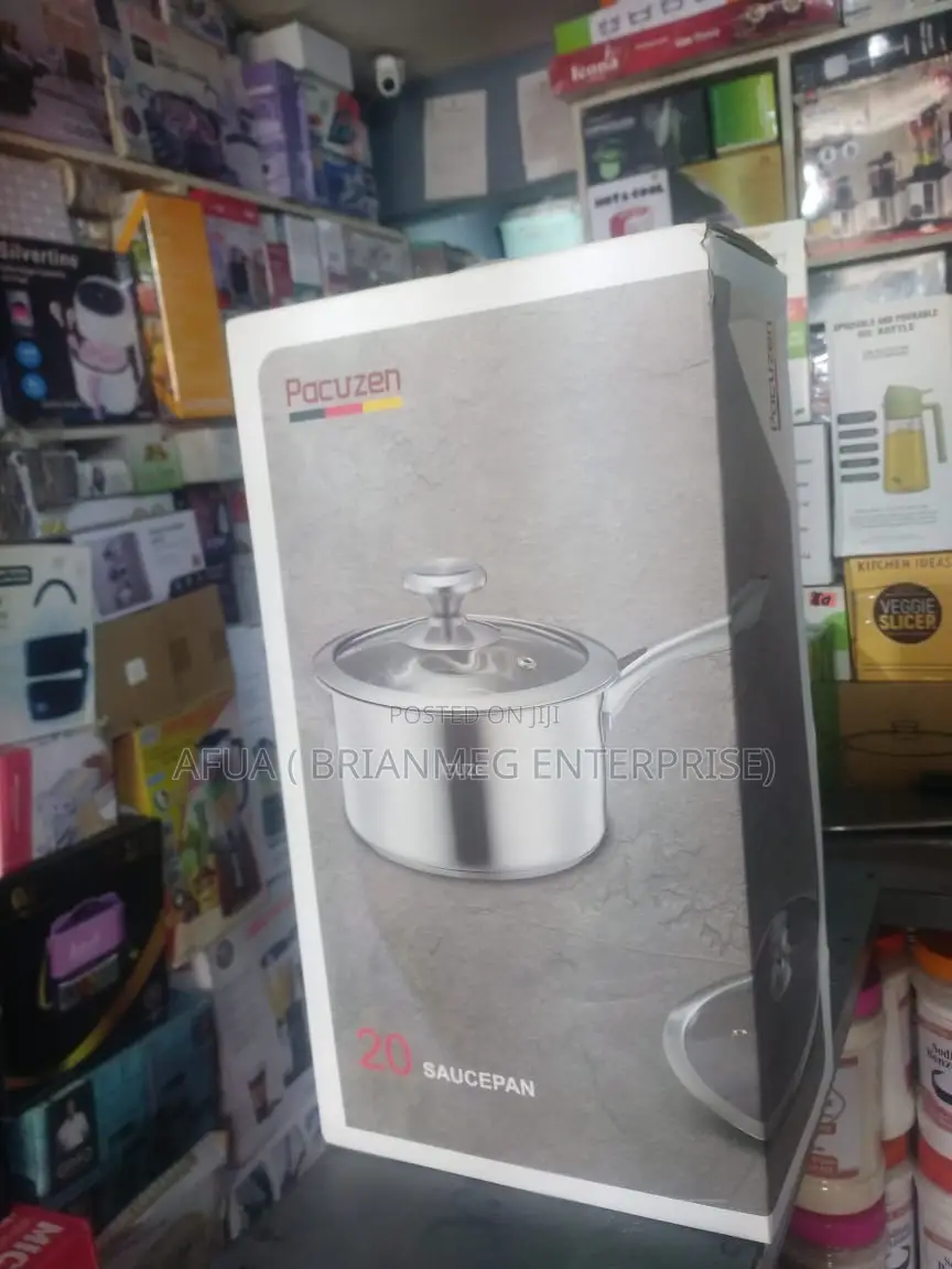 Original 20cm Stainless Steel Saucepan With Lid
