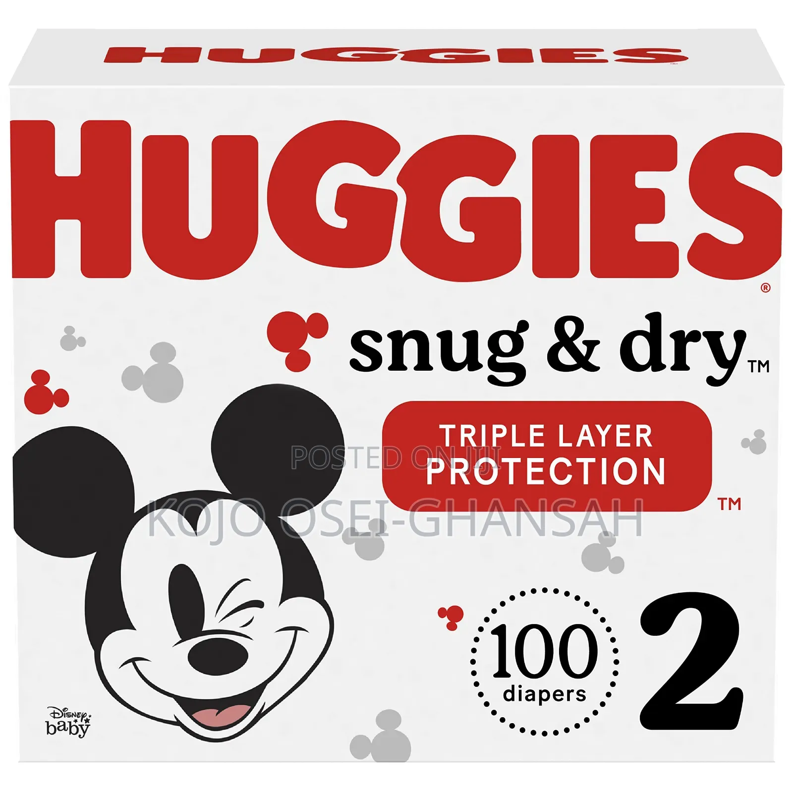 Huggies Snug and Dry 100 Count