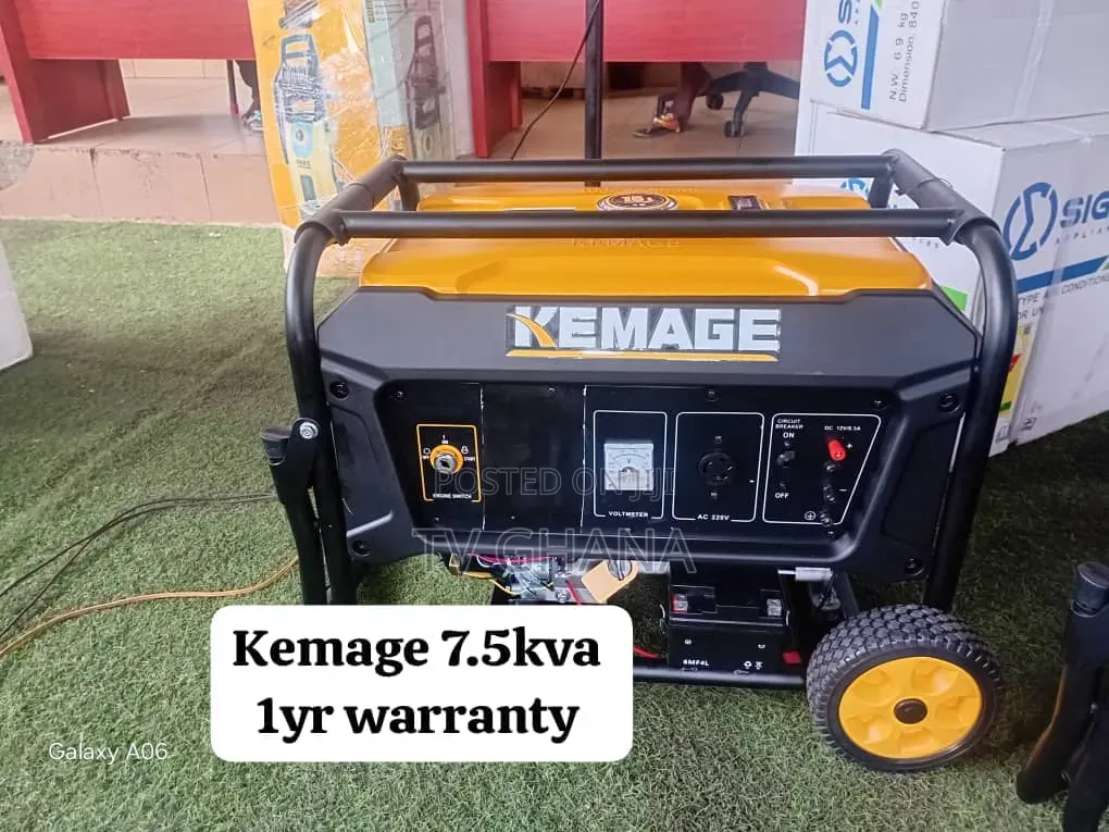 Kemage 7.5KVA 8500 Watt Heavy Duty Generator7.5kva