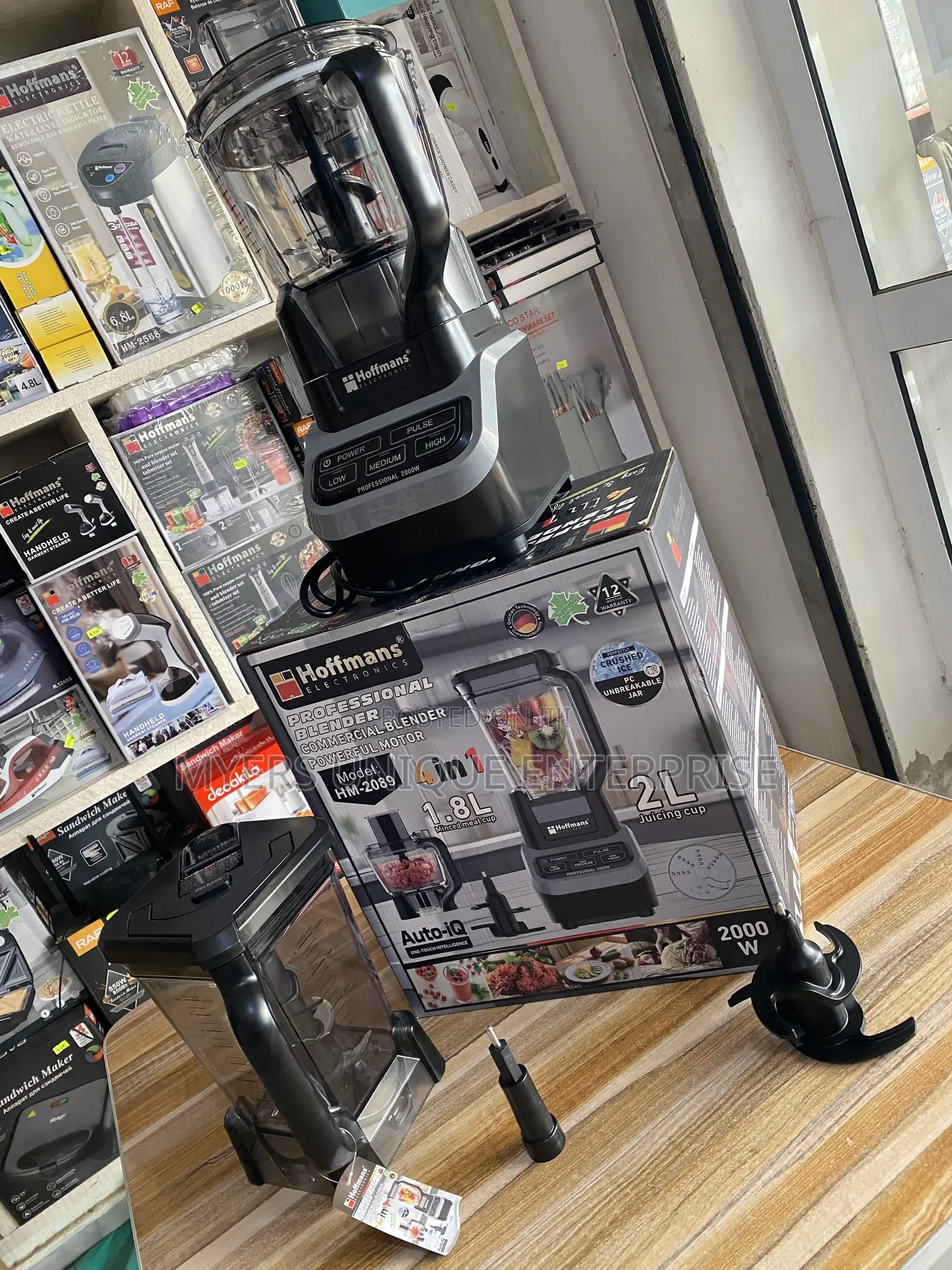 Hoffmans Heavy Duty Commercial Blender Machine