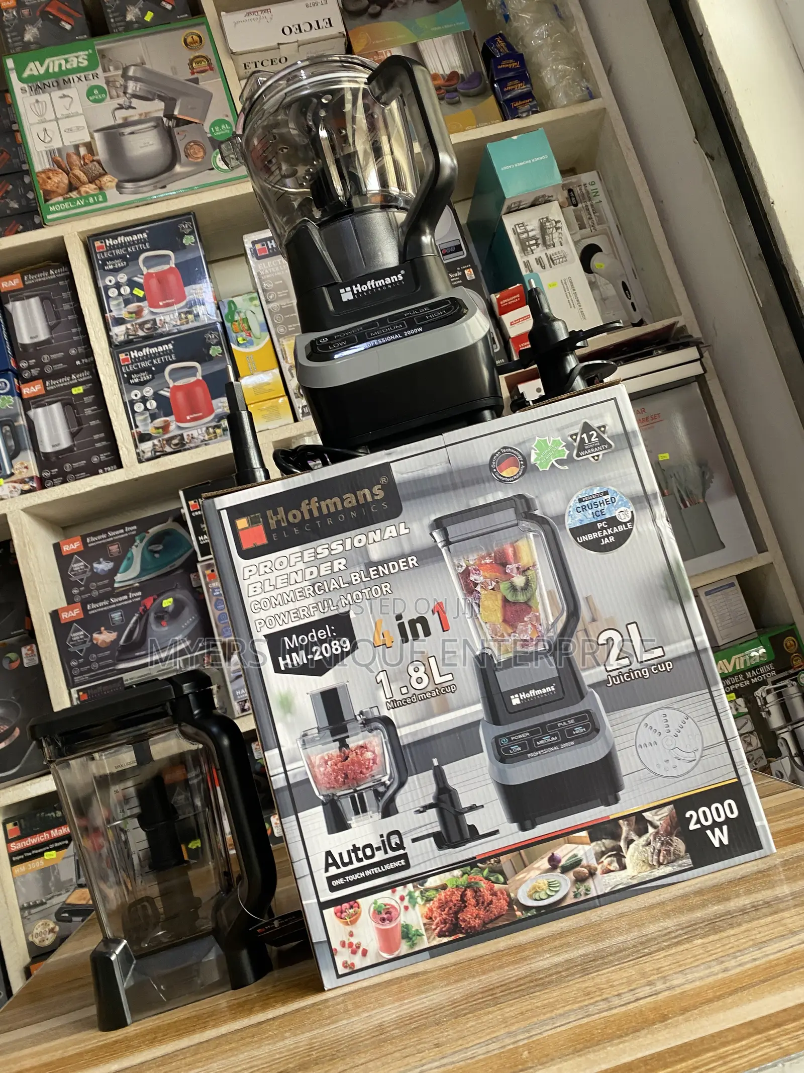 Hoffmans 2000W Blender With Auto-Iq Technology