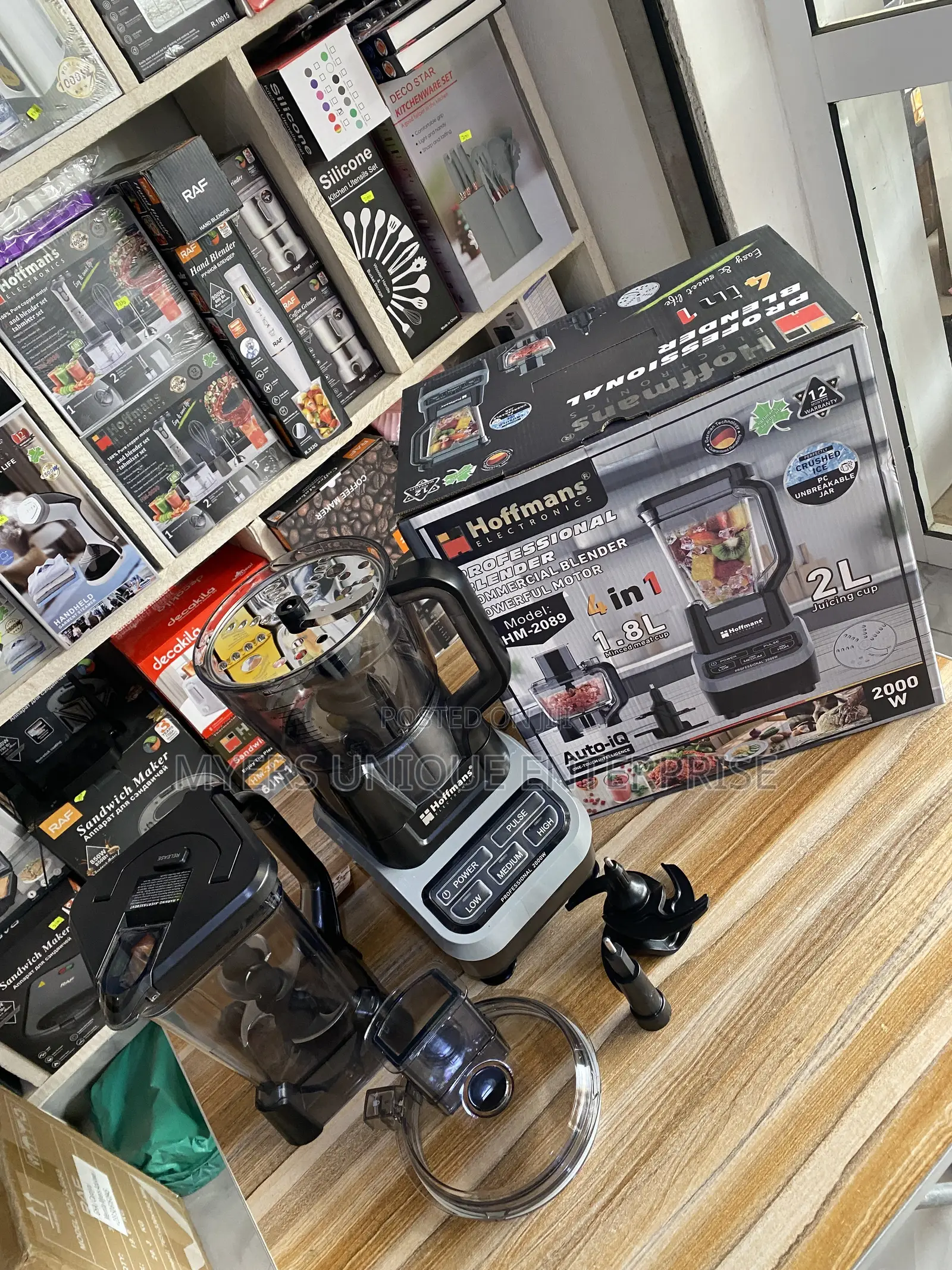 Hoffmans High Power Commercial Blender