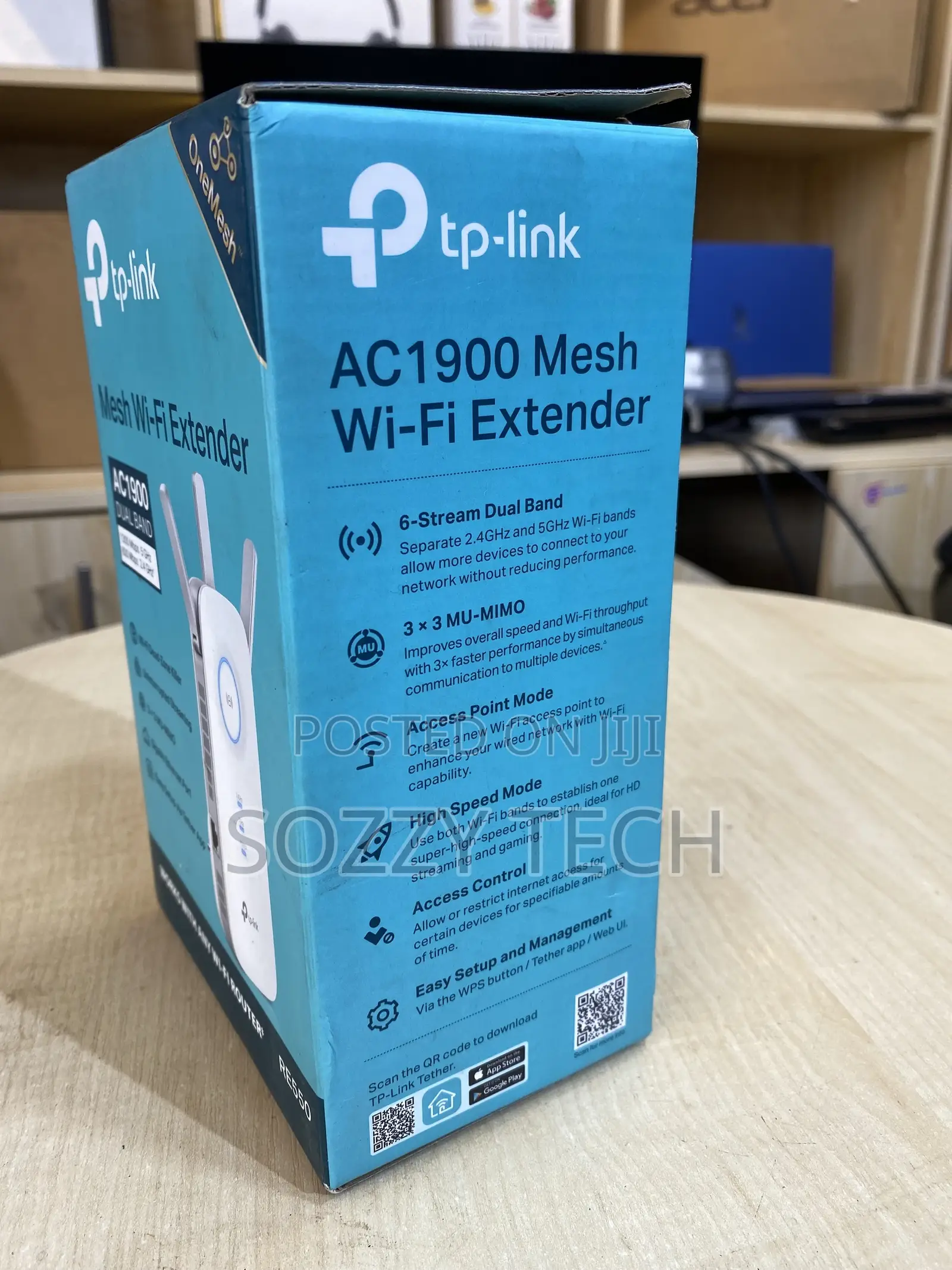 TP-Link AC1750 WiFi Extender (RE450), Up to 1750Mbps