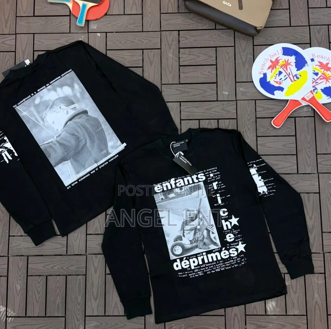 Enfants Riches Déprimés Long-Sleeve Available (Location: Adum Kumasi)