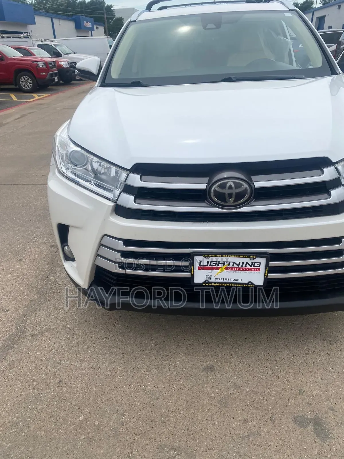 Toyota Highlander 2018 White