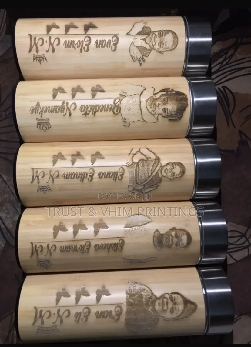 Customize Bamboo Flask