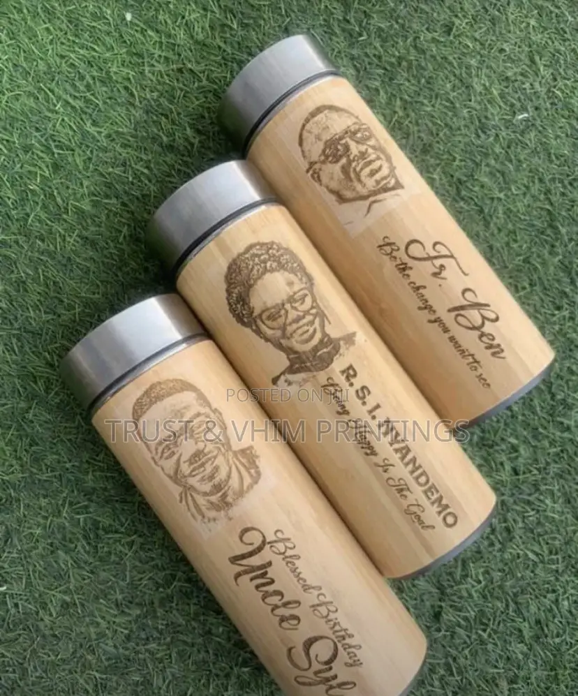 Customize Bamboo Flask