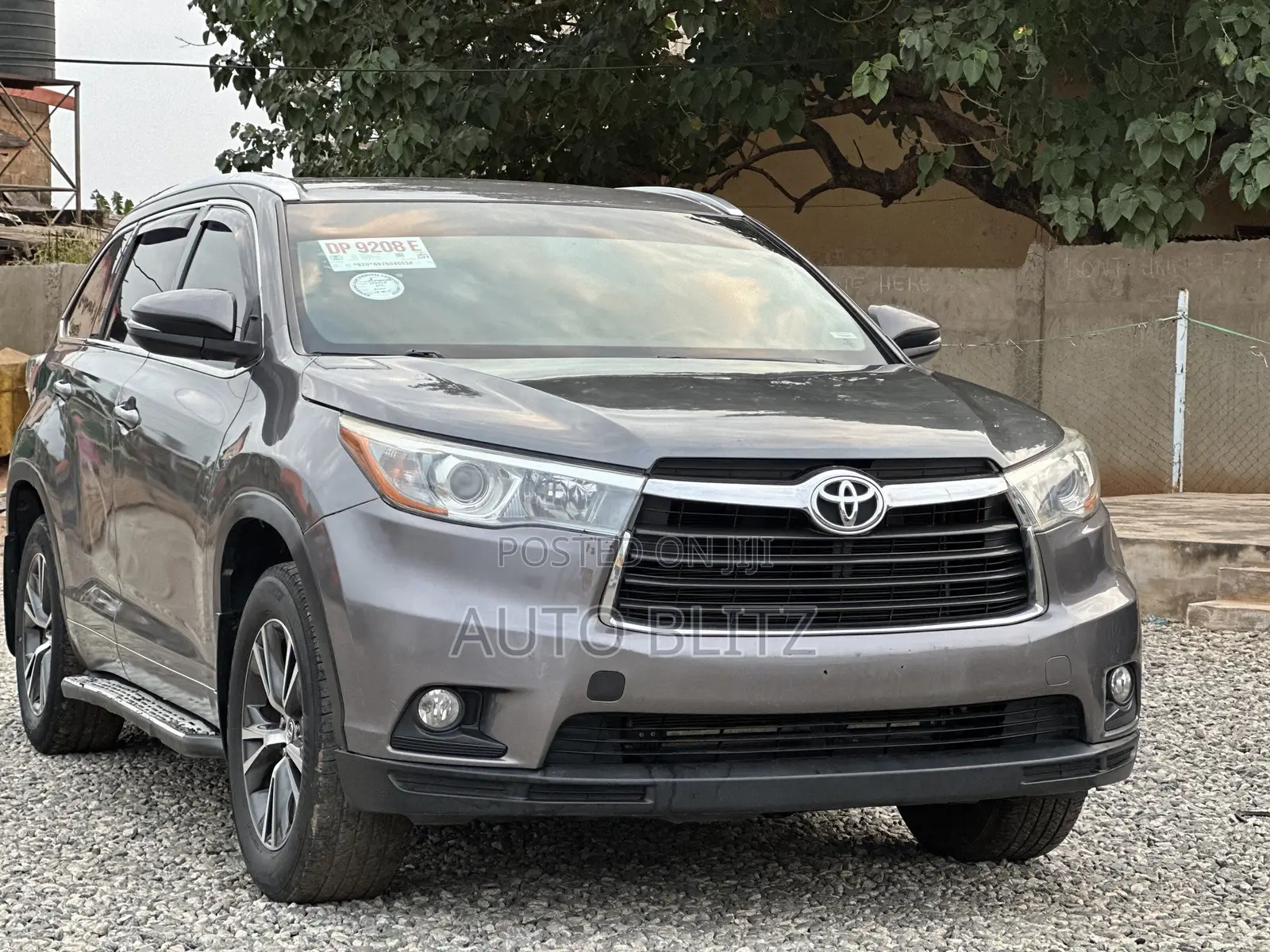 Toyota Highlander XLE V6 4x4 (3.5L 6cyl 6A) 2016 Gray