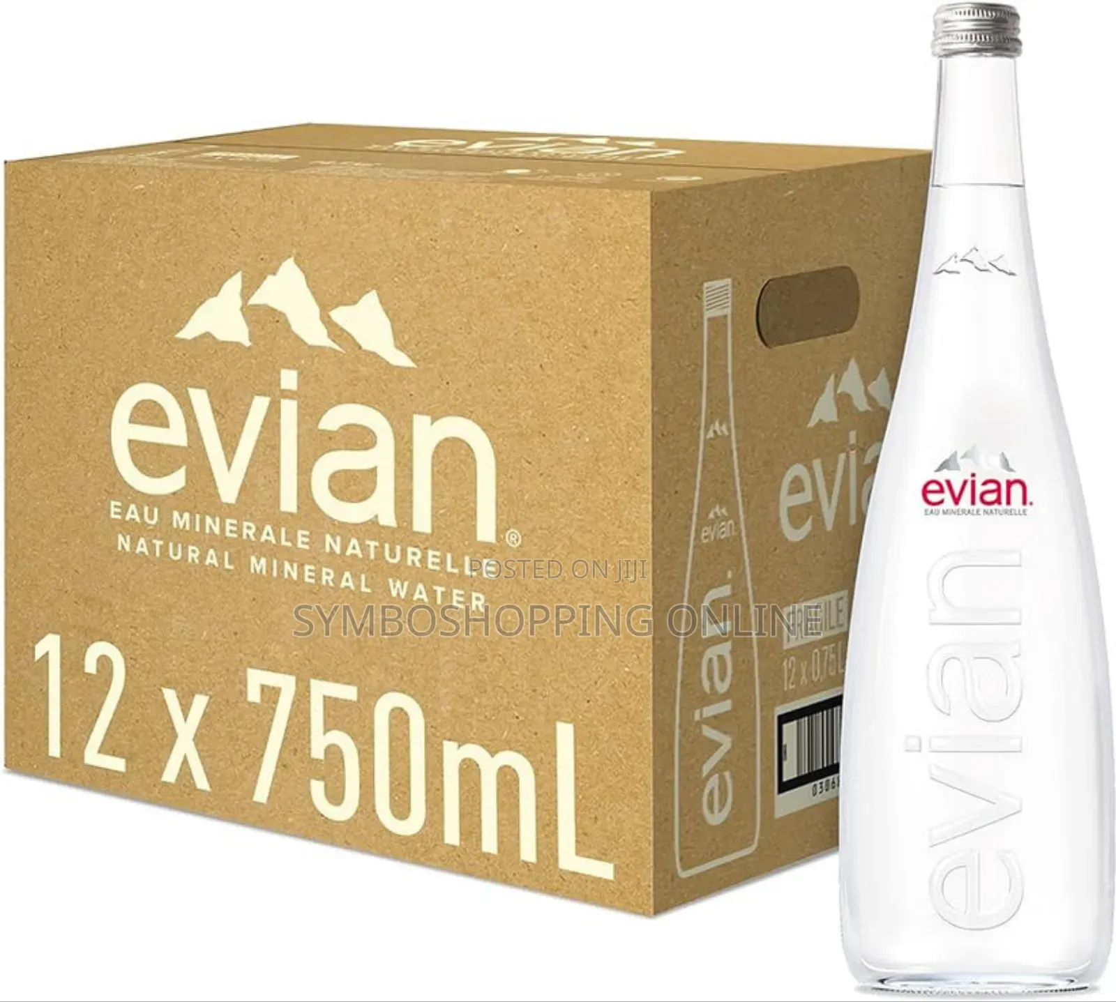 Evian Water 12x750ml