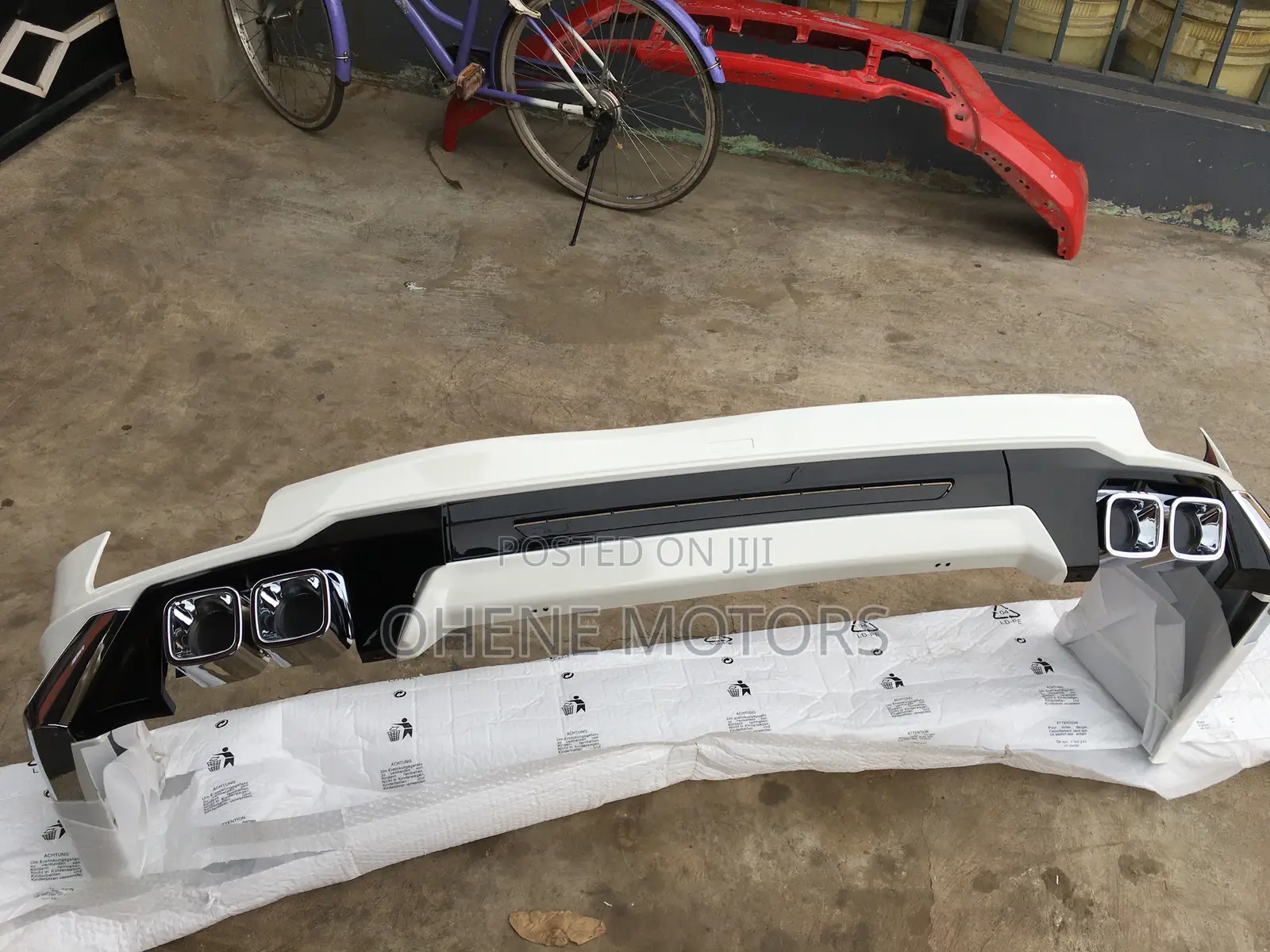 Toyota Land Cruiser Prado 2017-2020 Back Bumper