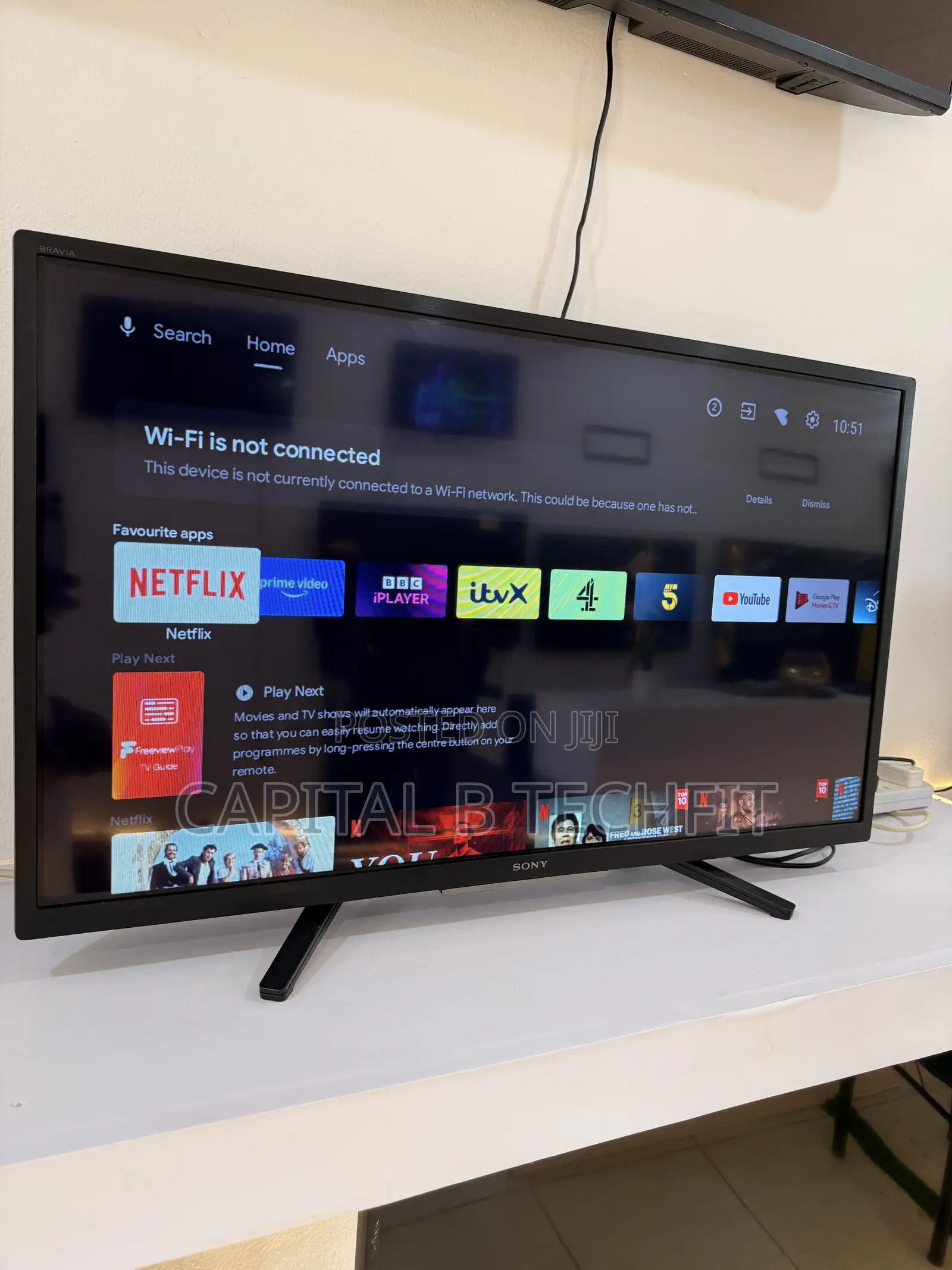 32inches Full Digital Satellite Android UHD HDR SMART SONY TV