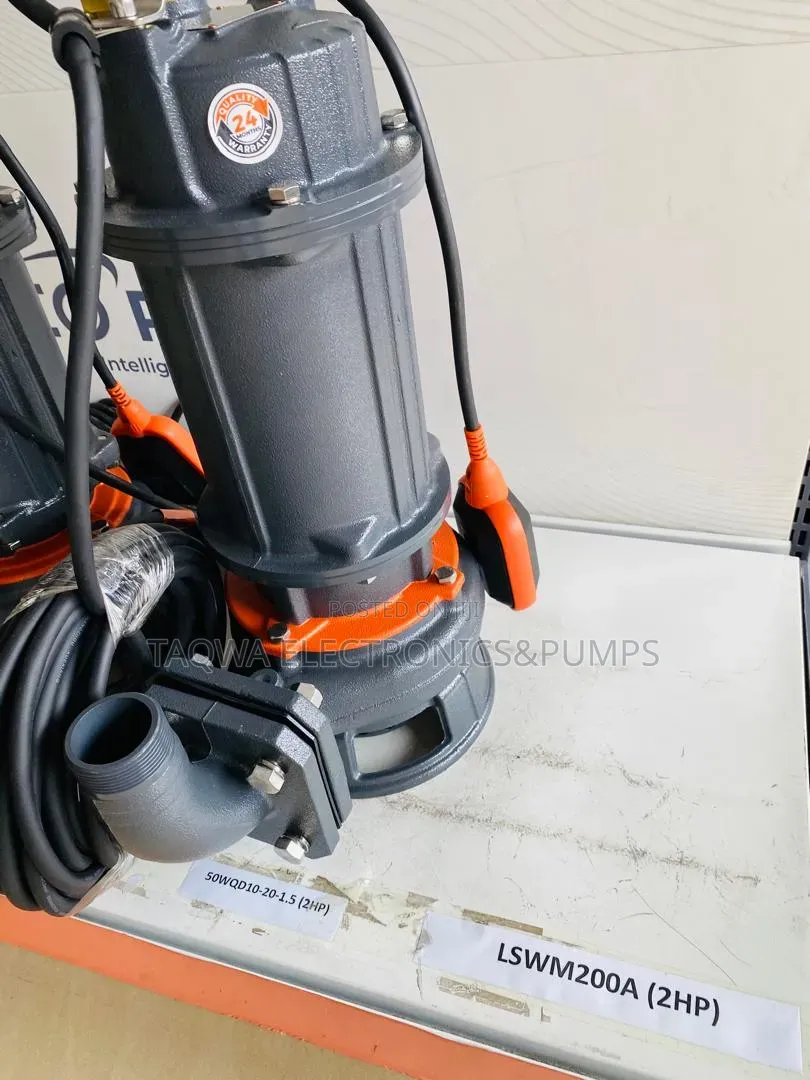 Highly Recommend Leo 2hp Drainage Submersible Pump