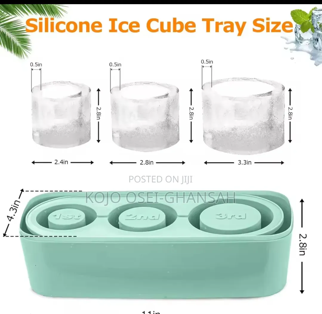 Multi-Size Ice Cube Tray for Stanley Cups