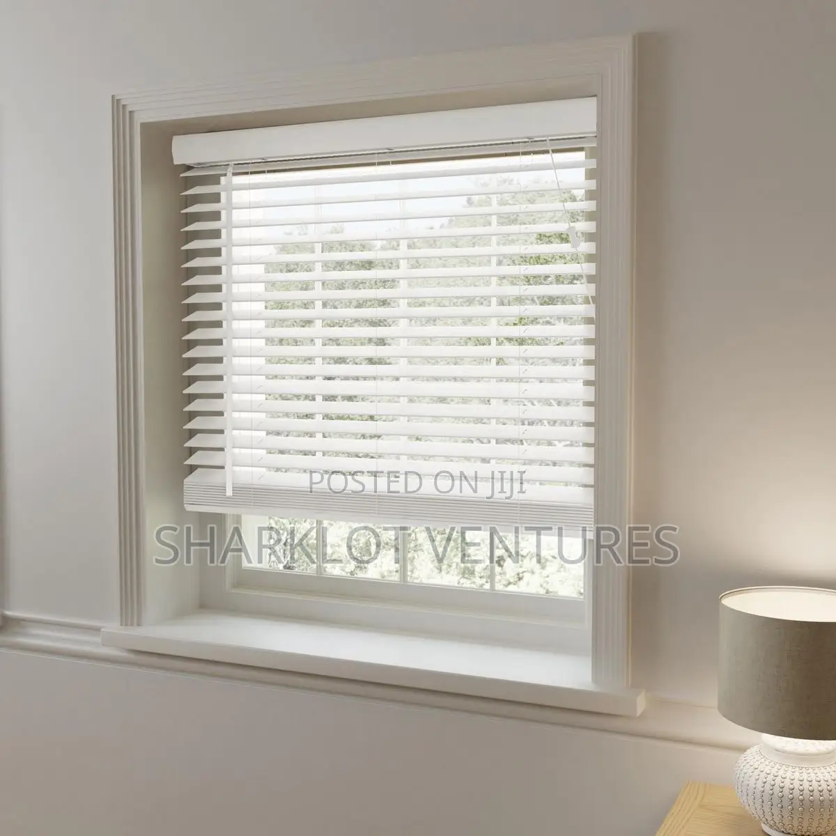 5 Feet All White Window Blinds