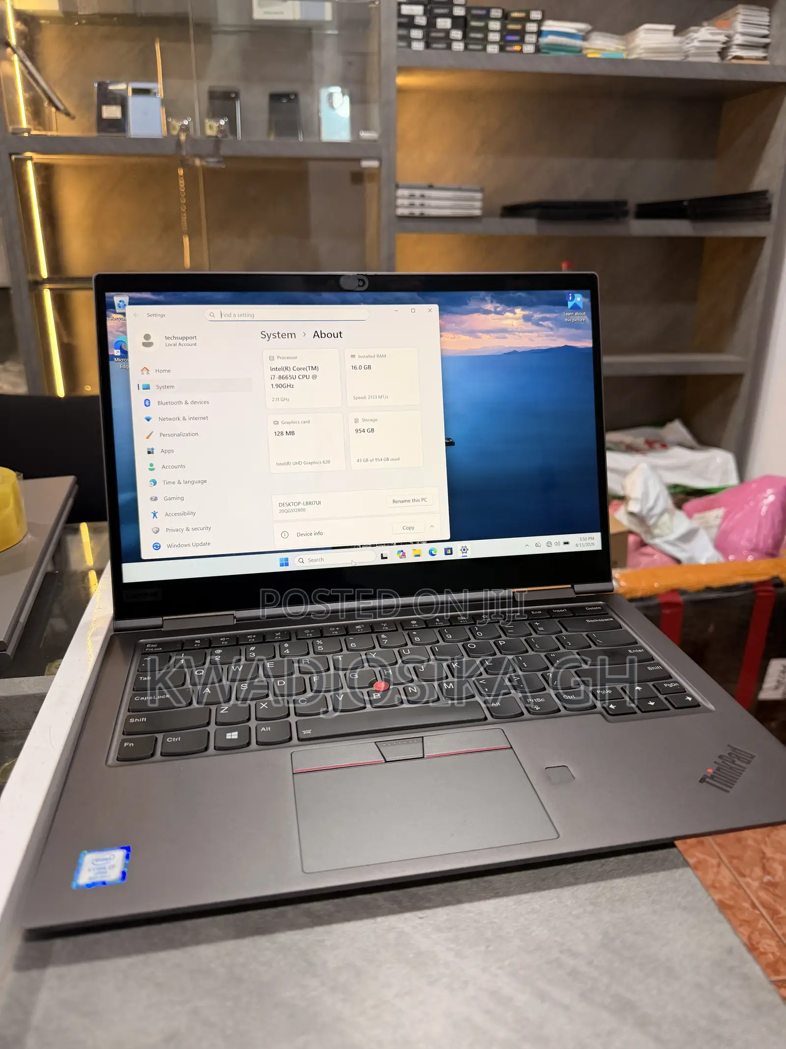 Laptop Lenovo ThinkPad X1 Yoga 16GB Intel Core i7 SSD 1T