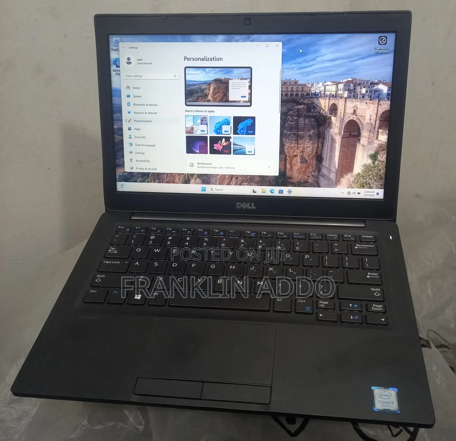 Laptop Dell Latitude 7290 8GB Intel Core i5 SSD 256GB