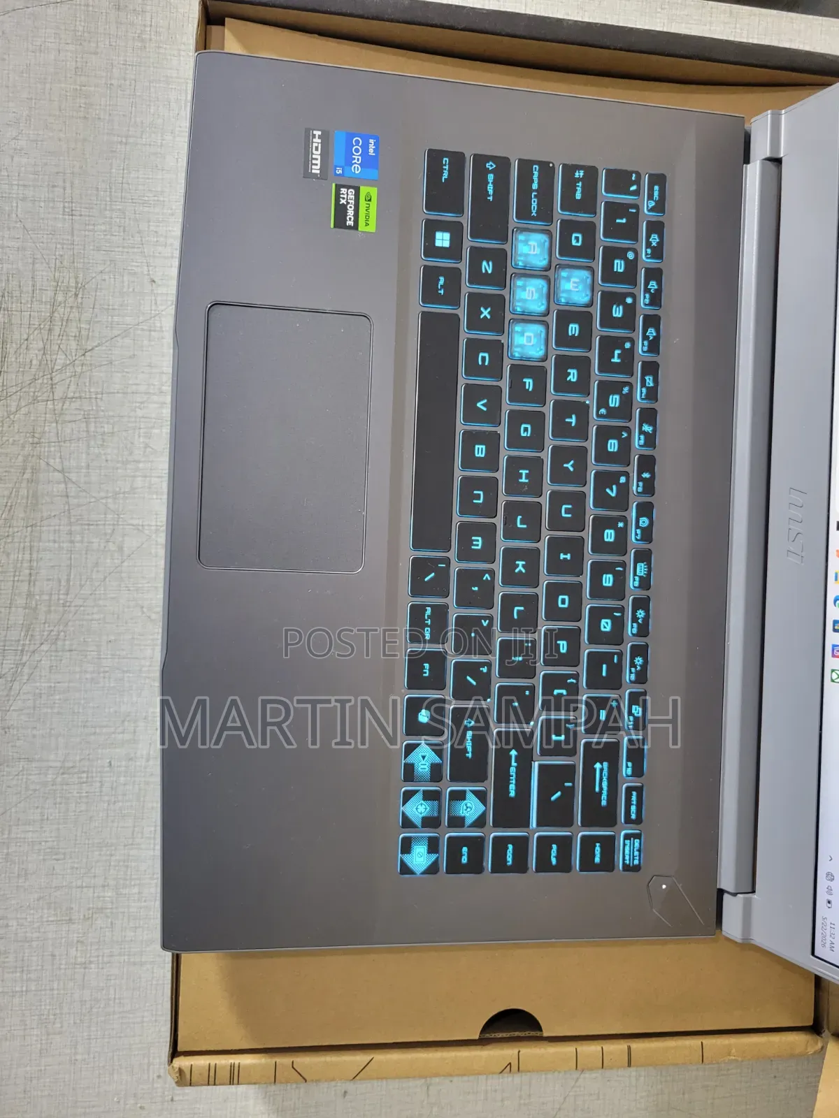 Laptop MSI GT60 16GB Intel Core i5 SSD 512GB