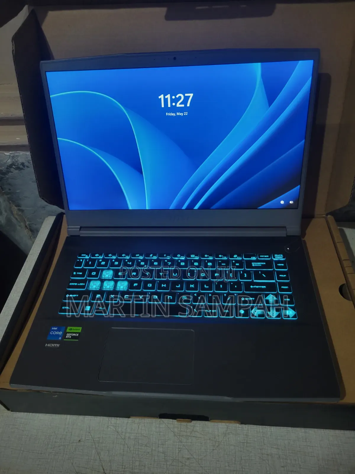 Laptop MSI GT60 16GB Intel Core i5 SSD 512GB
