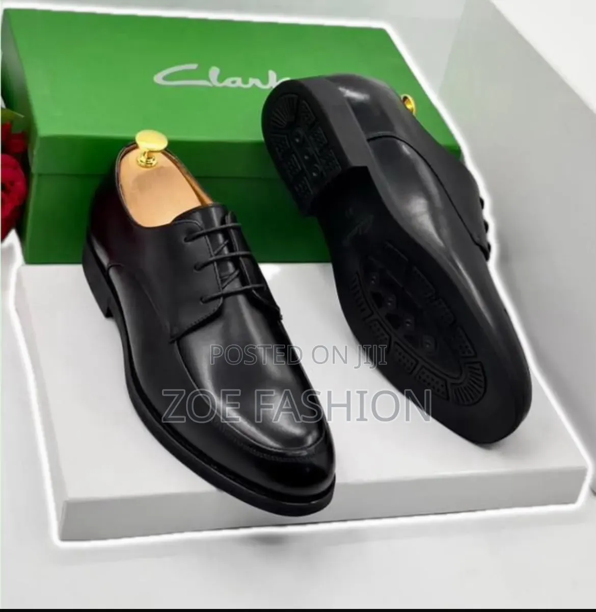 Men's Leather Loafers Shoe (Clarks