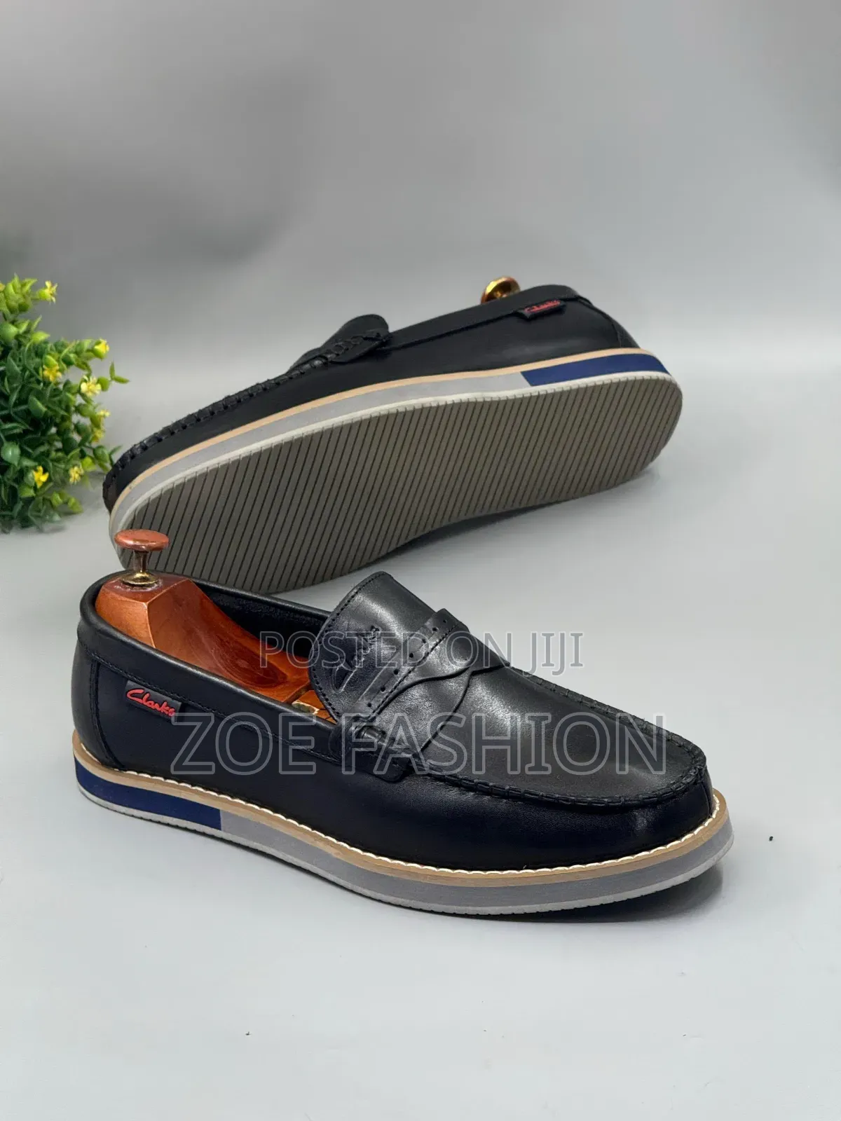Men's Leather Loafers Shoe (Clarks