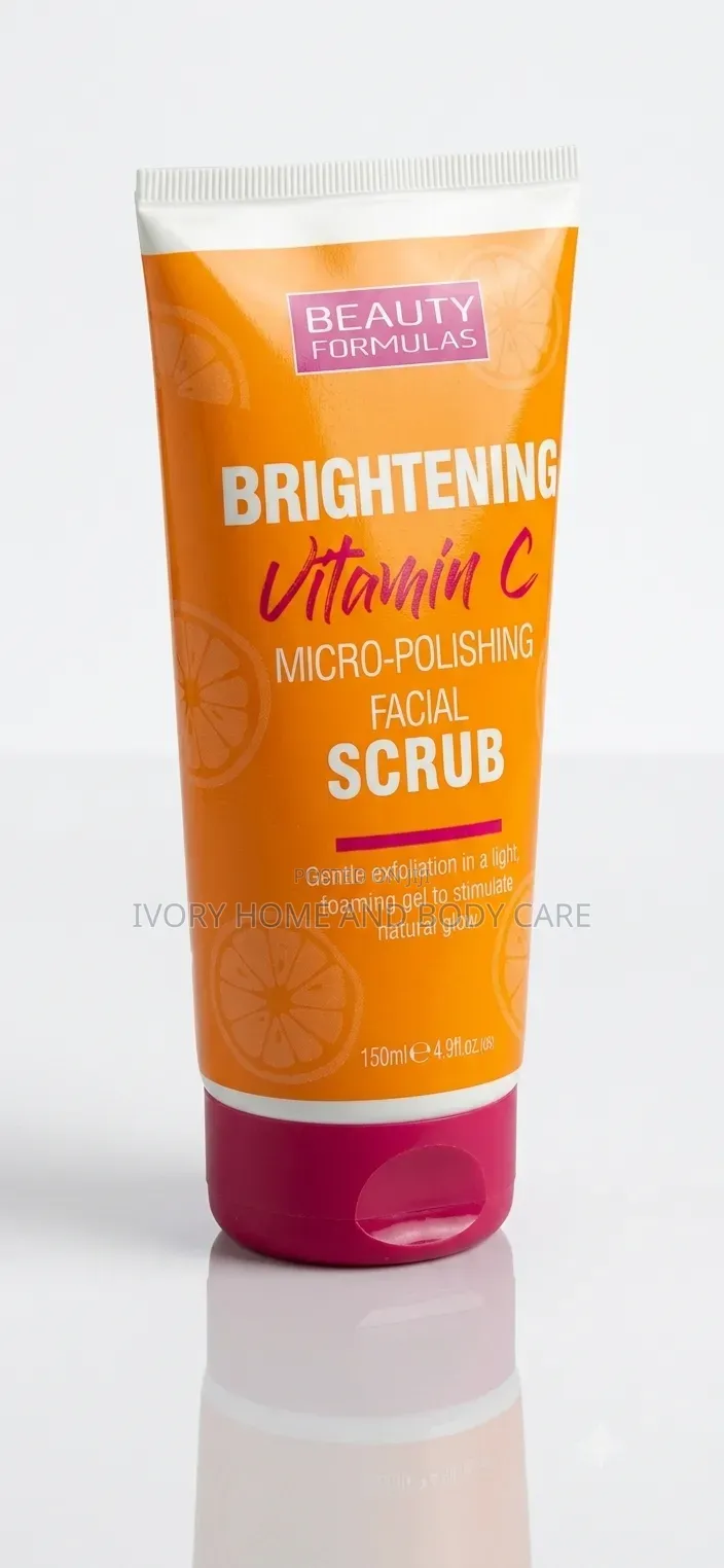 Beauty Formulas Brightening Vitamin C Micro- Polishing Facial Scrub
