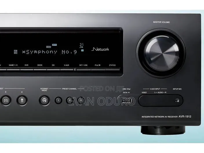 Powerful Denon AVR Receiver 9.1hdmi/Optical/Aux/USB/Bluetooth/Radio