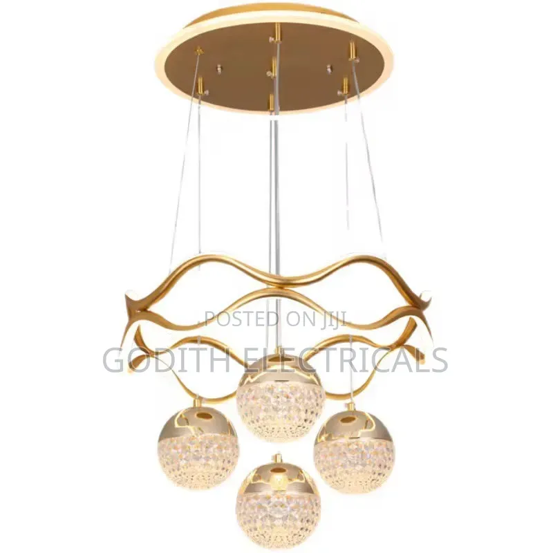 Gold Pendant Light 3 Colors