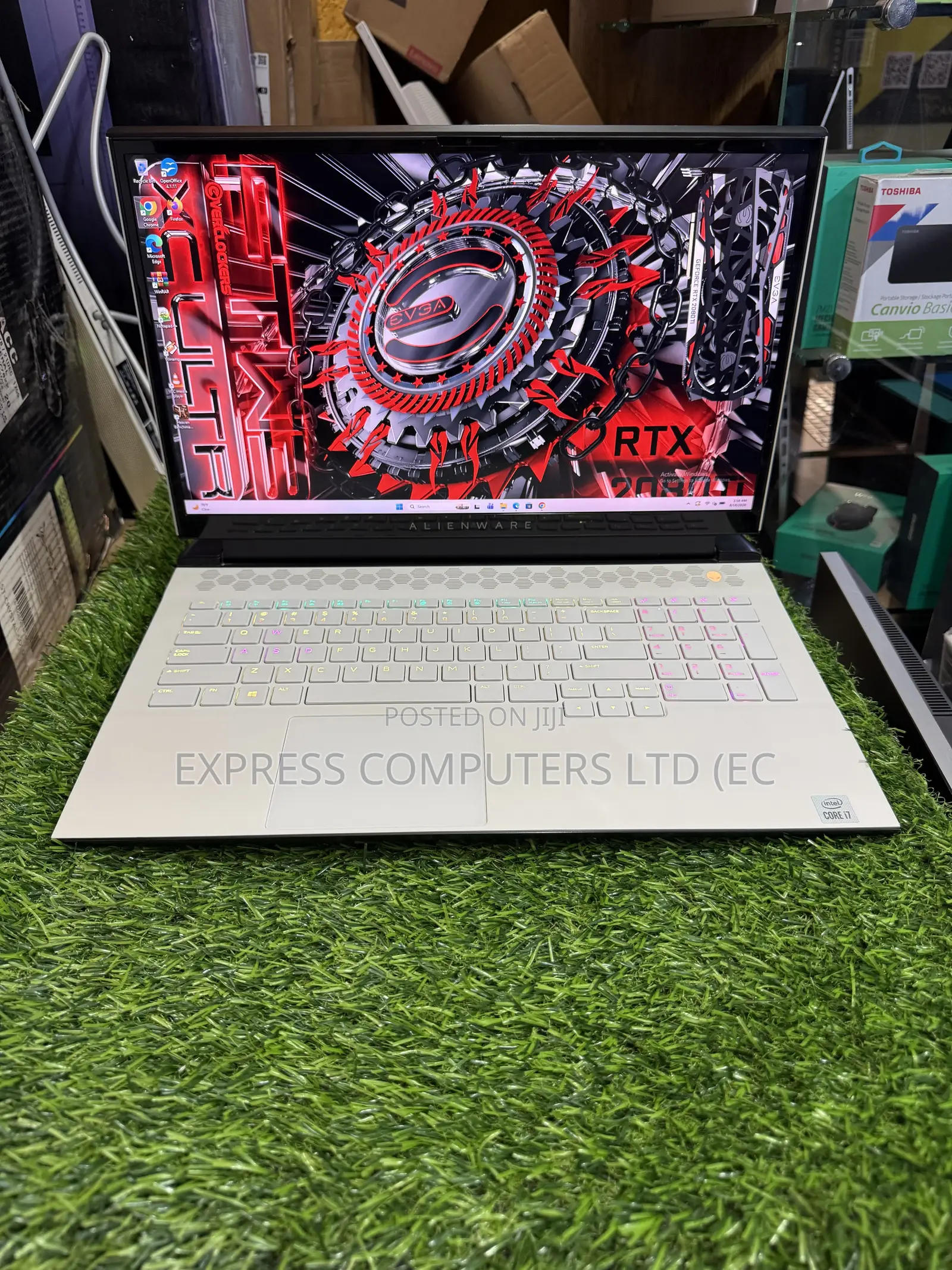 Laptop Alienware M17 R4 32GB Intel Core i7 SSD 1T