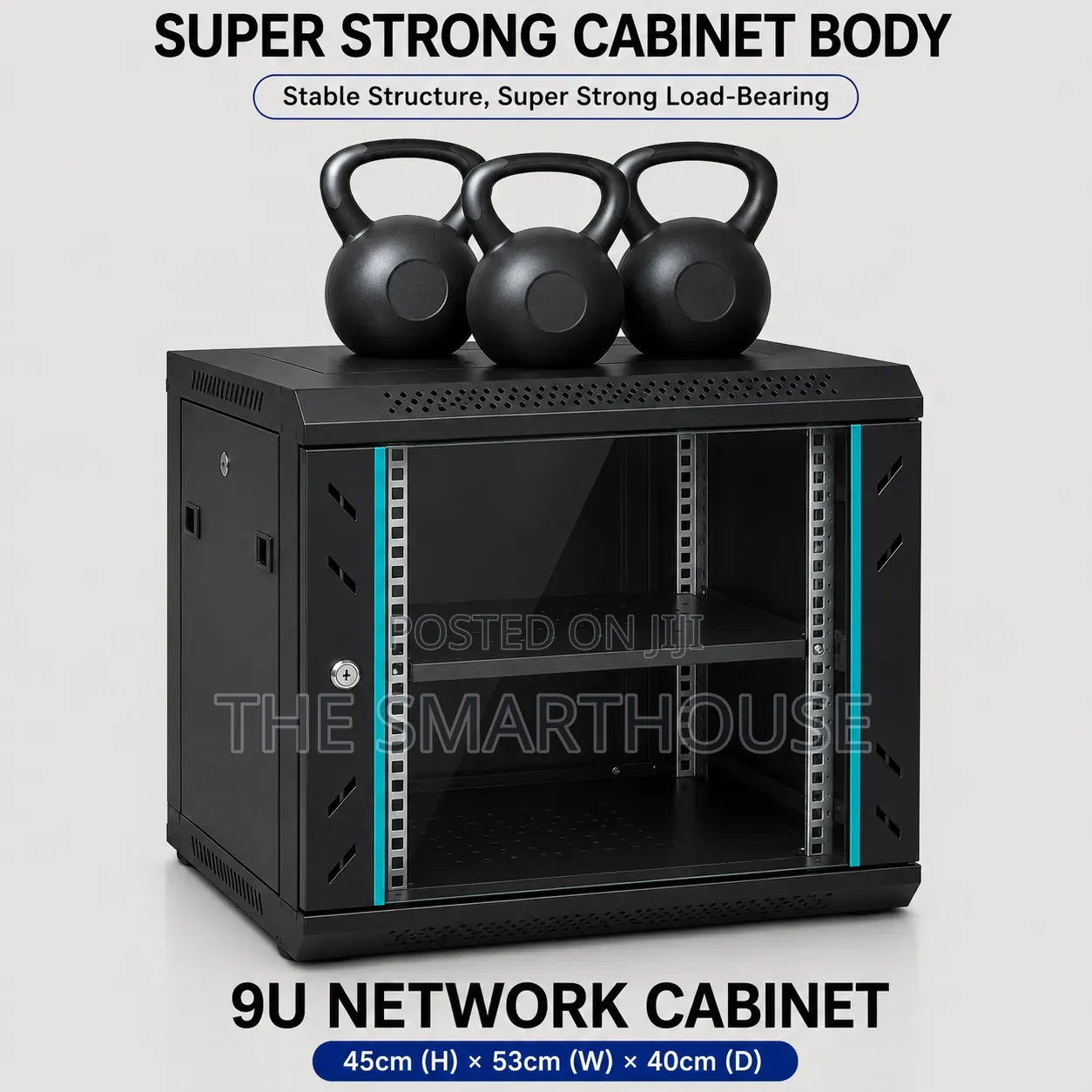 9U NETWORK CABINET — Compact, Secure Professional