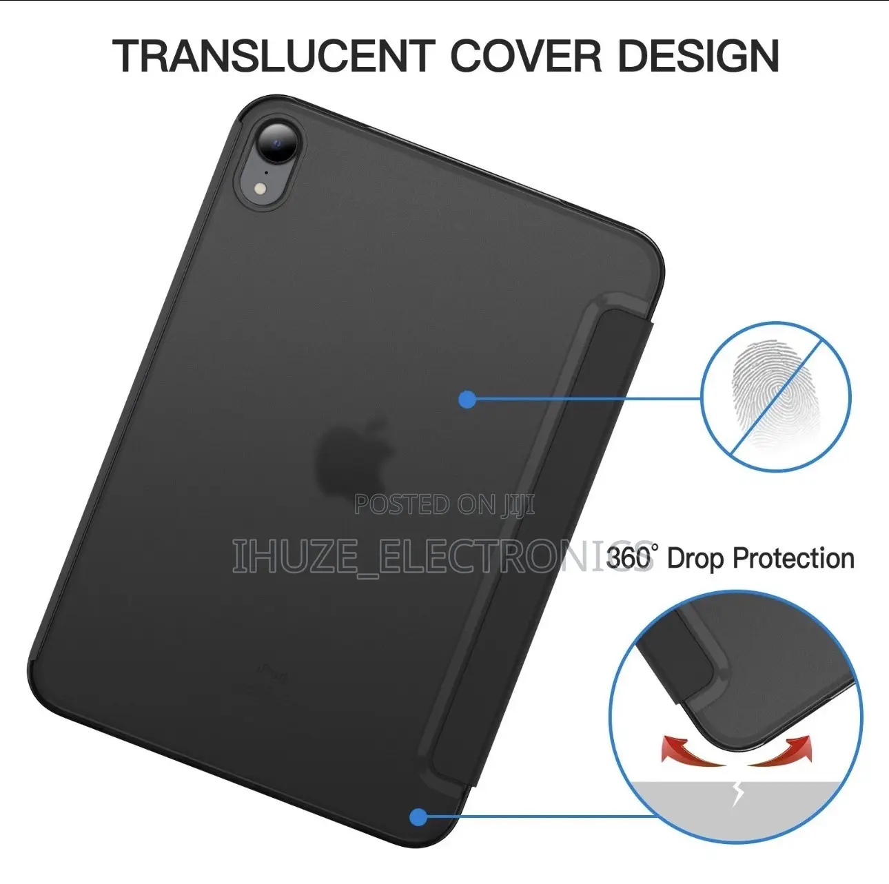 Case for iPad Mini (A17 Pro, 7th Gen) and Mini 6 (6th Gen)