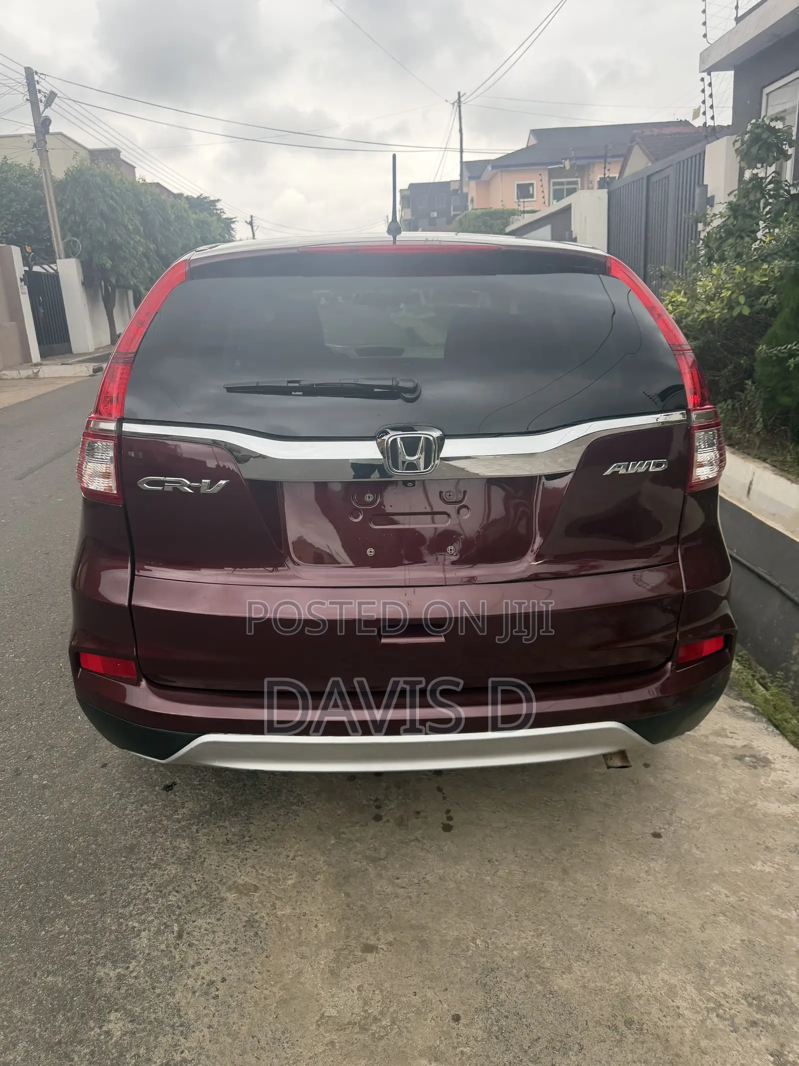 Honda CR-V EX 4dr SUV AWD (2.4L 4cyl CVT) 2015 Red