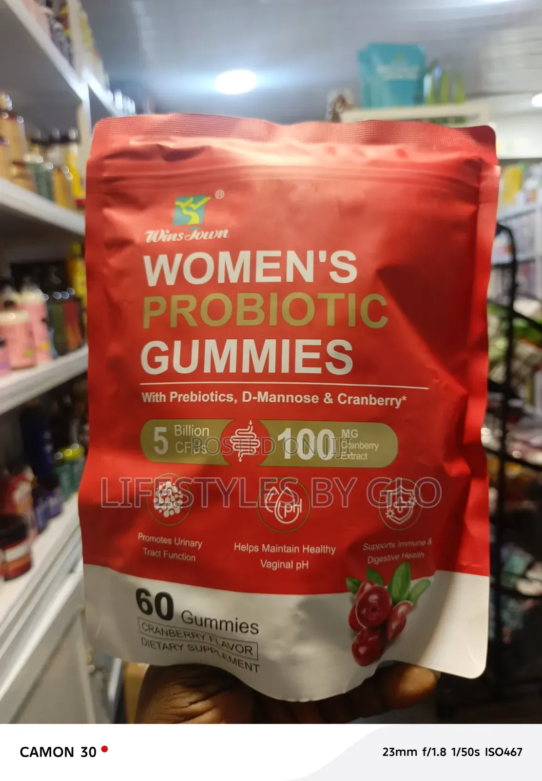 WinsTown Women's Probiotic Gummies Dual-Effect (Original)