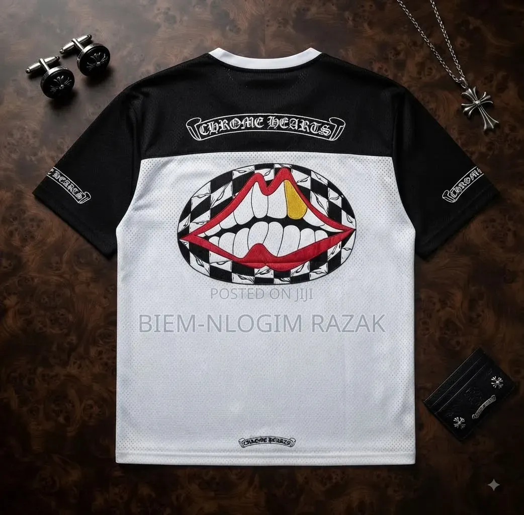 High Quality Chrome Heart and Supreme Tops Available