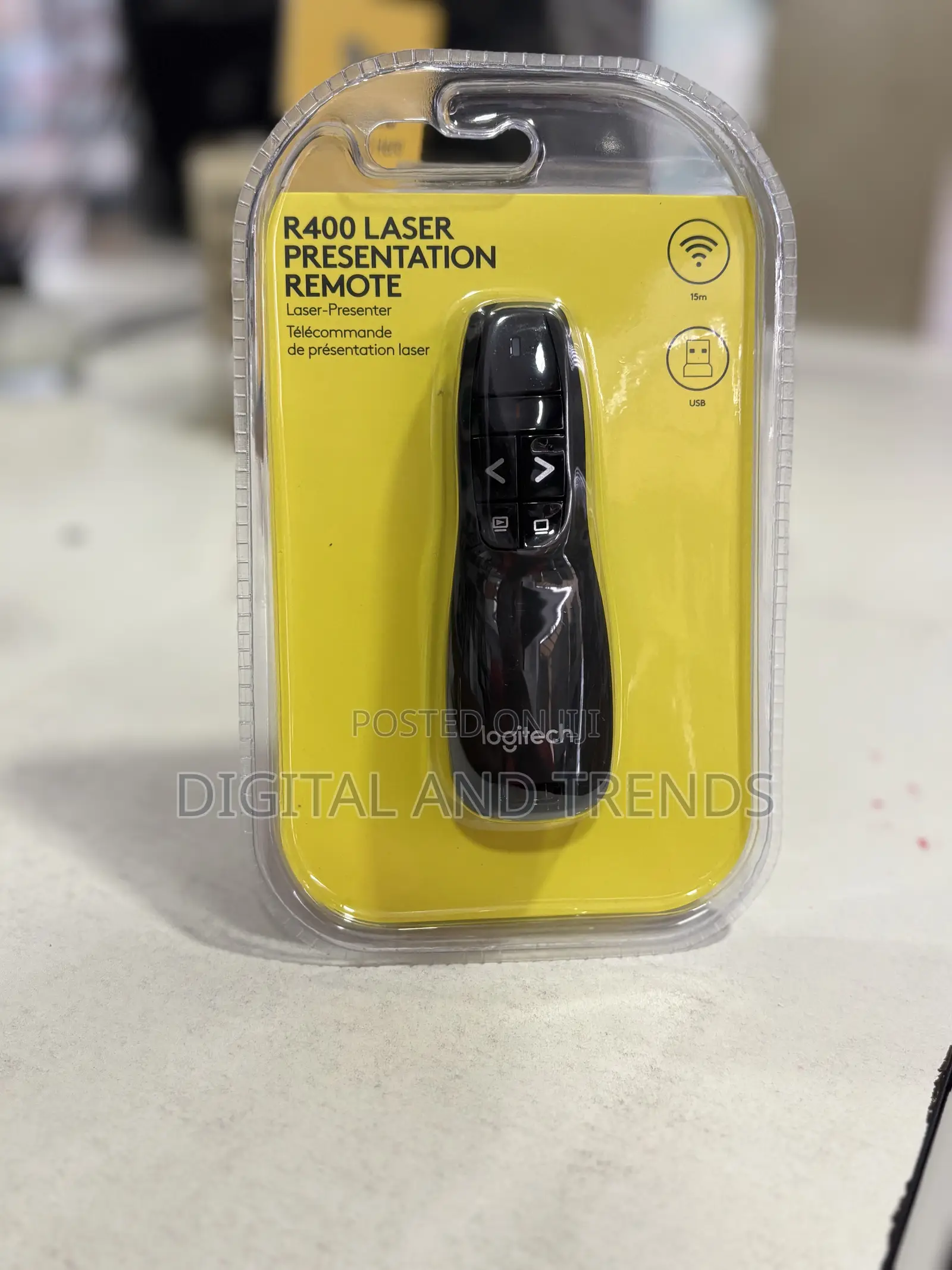 Logitech R400 Laser Presentation Pointer