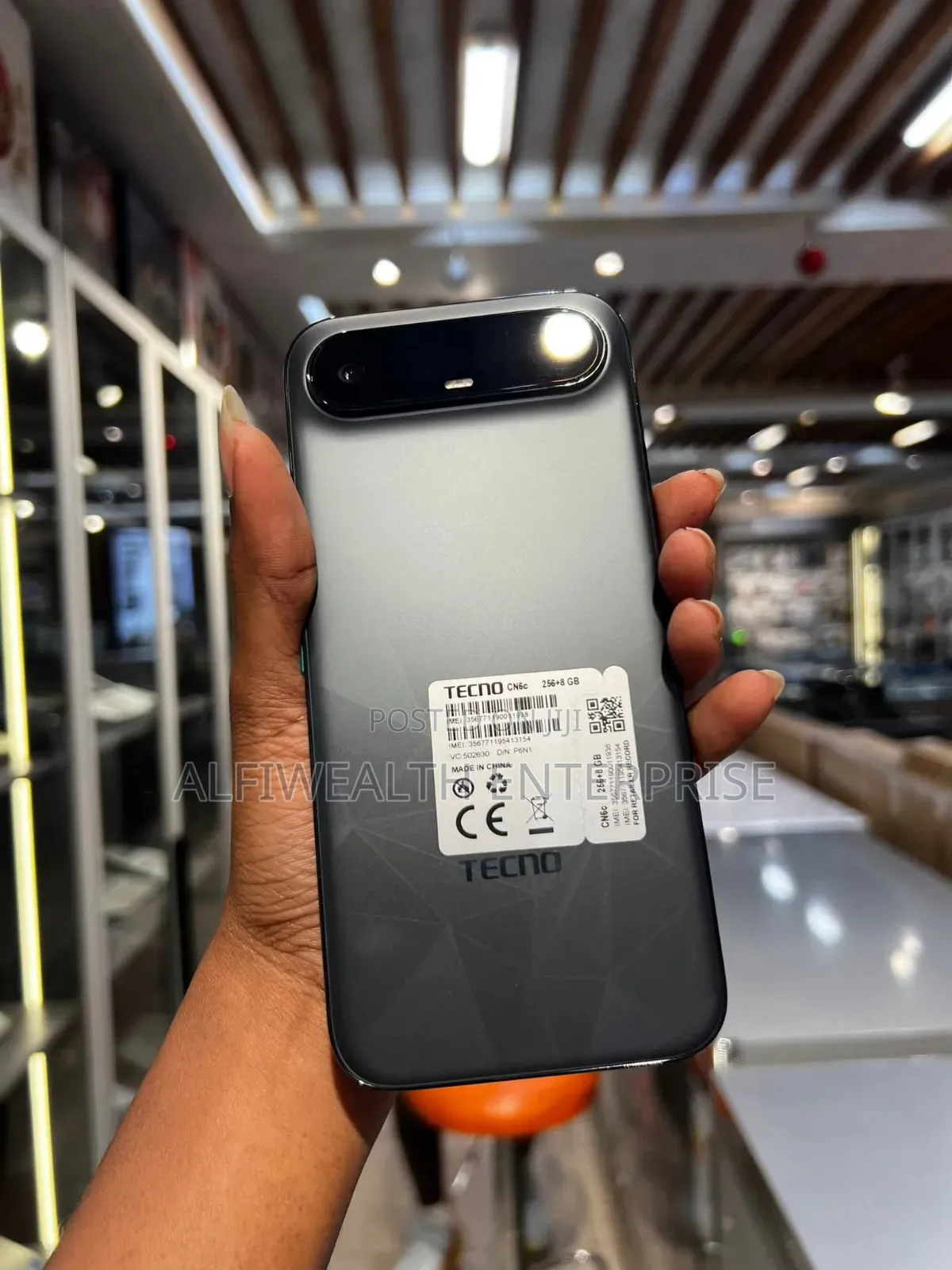 New Tecno Camon Slim 256 GB Black
