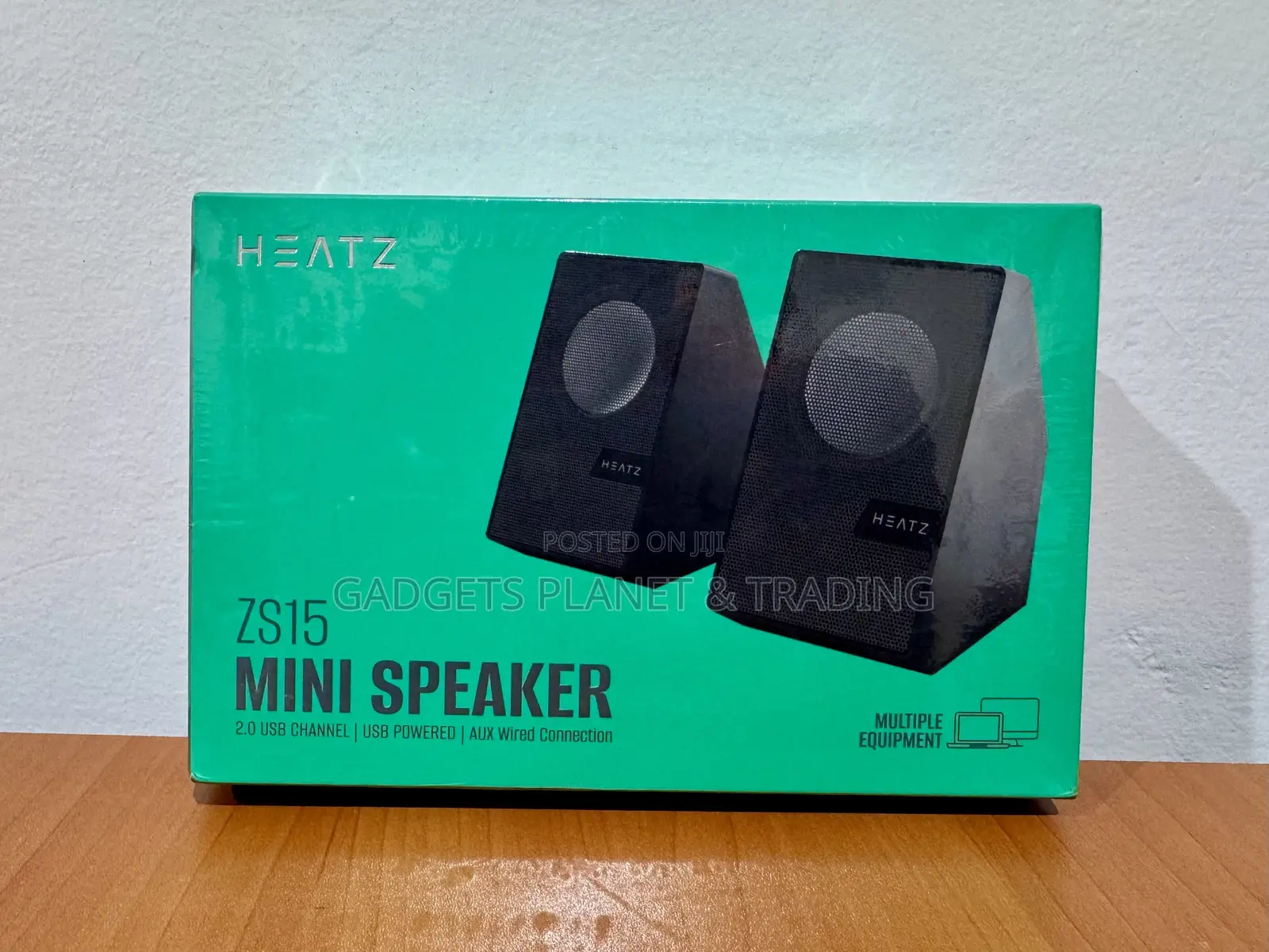 Heatz Mini Speaker USB Powered With Aux Wired Connection - ZS15