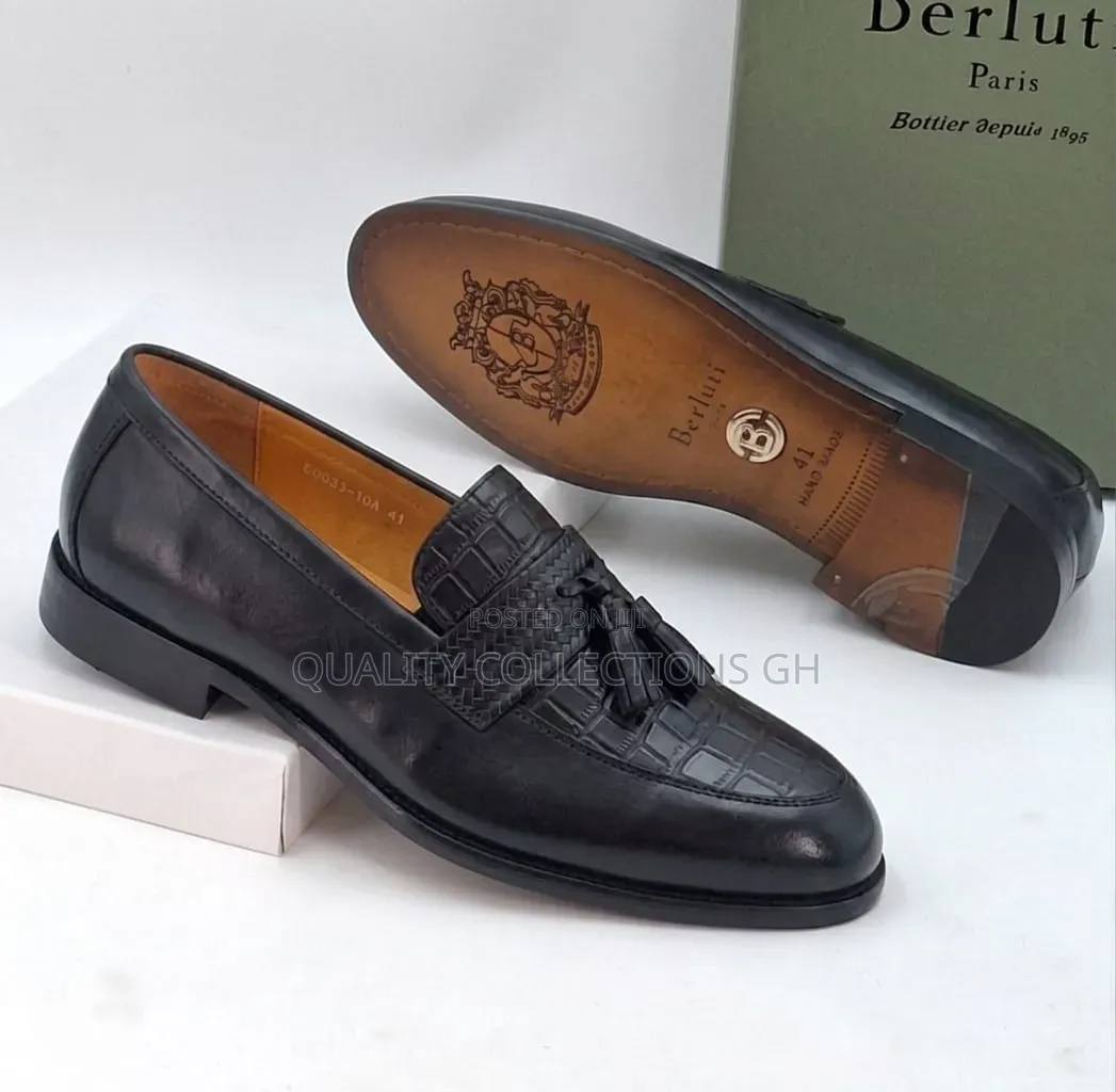 Berluti Leather Loafers