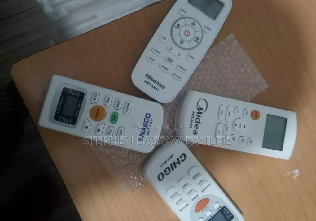 Hisence, Media, Nasco,Tcl,LG,Samsung,Bhrum,Ect Remote Control