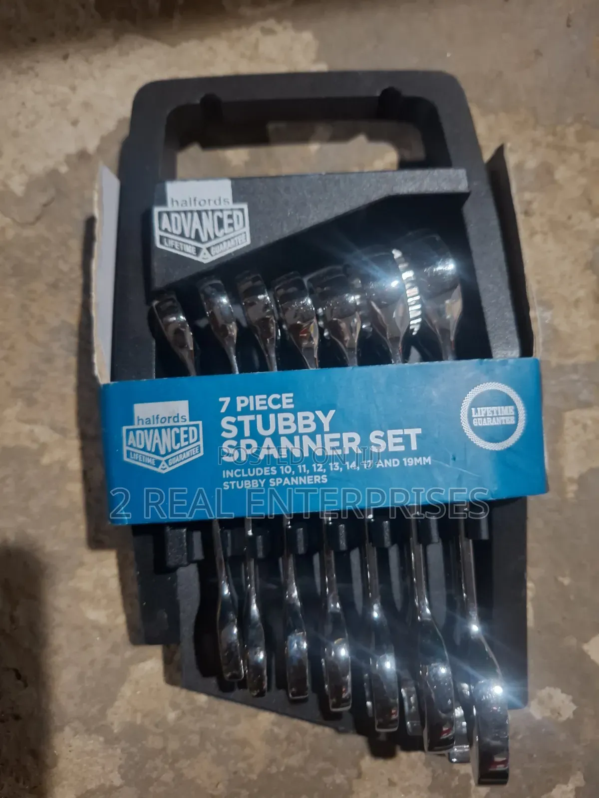 Halfords Advanced
7 Piece Stubby Spanner Set