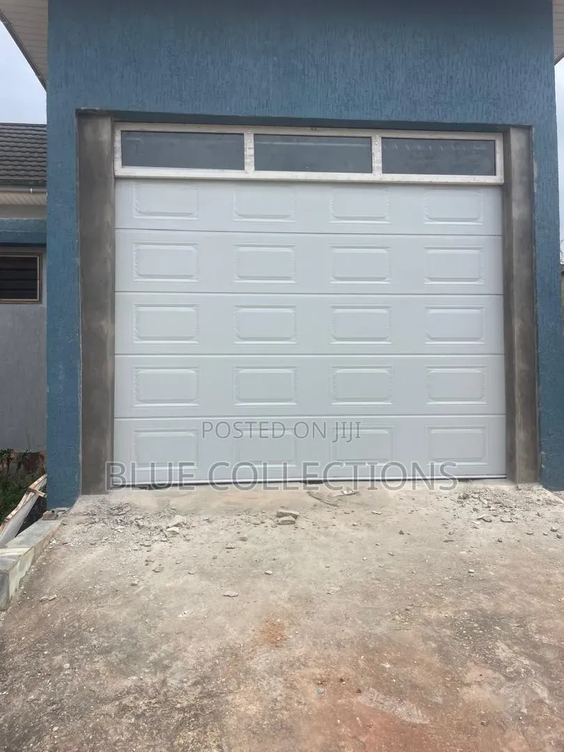 9ft *9ft Automatic Garage Door With Fix Extended Fanlight
