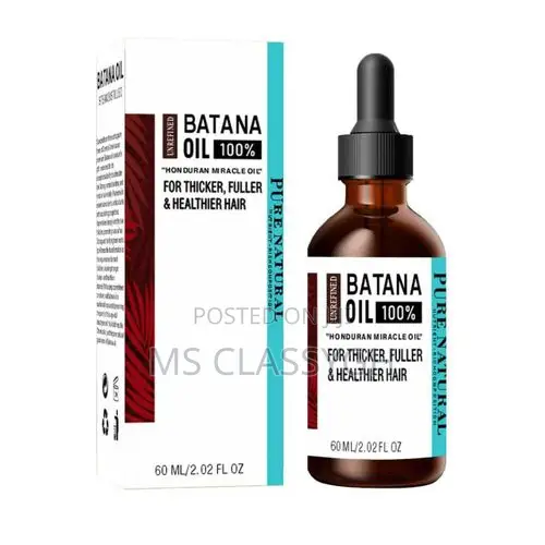 MBOAH 100% RAW UNREFINED BATANA OIL, Pure From Honduras, Hair Growth