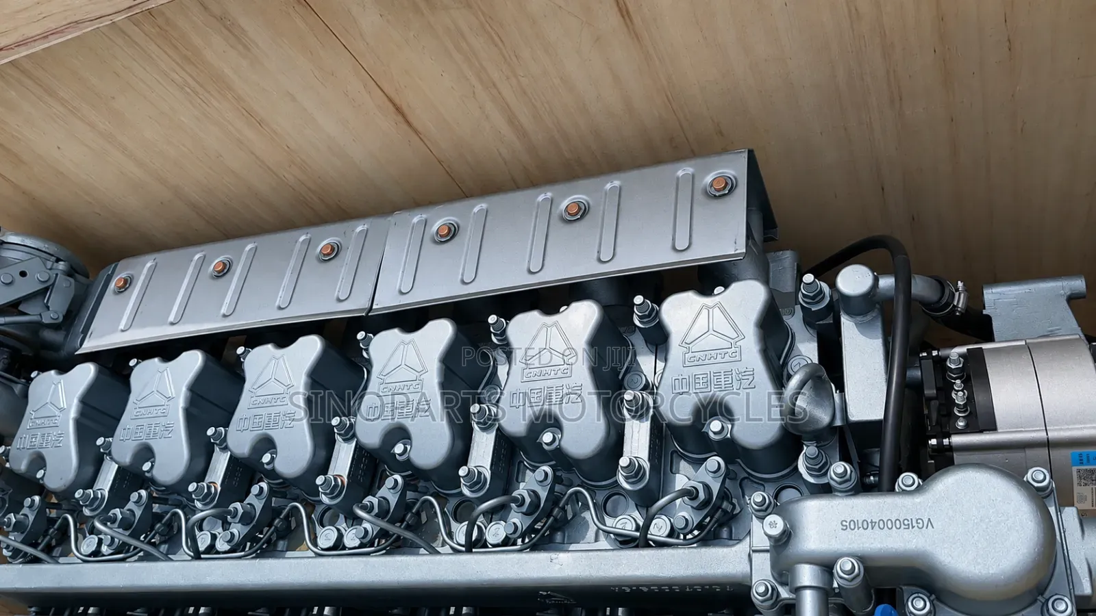HOWO 371 Engine Brand New WD615.47 Complete Engine