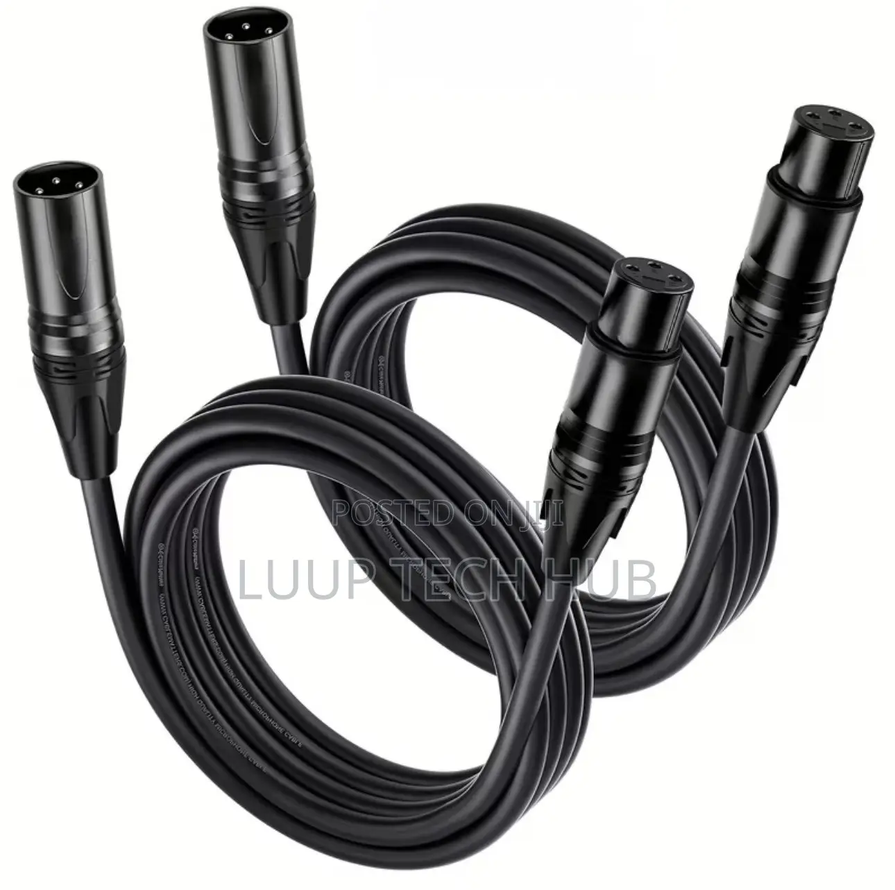 Quality XLR Male to Female Microphone Cable. 5meters
