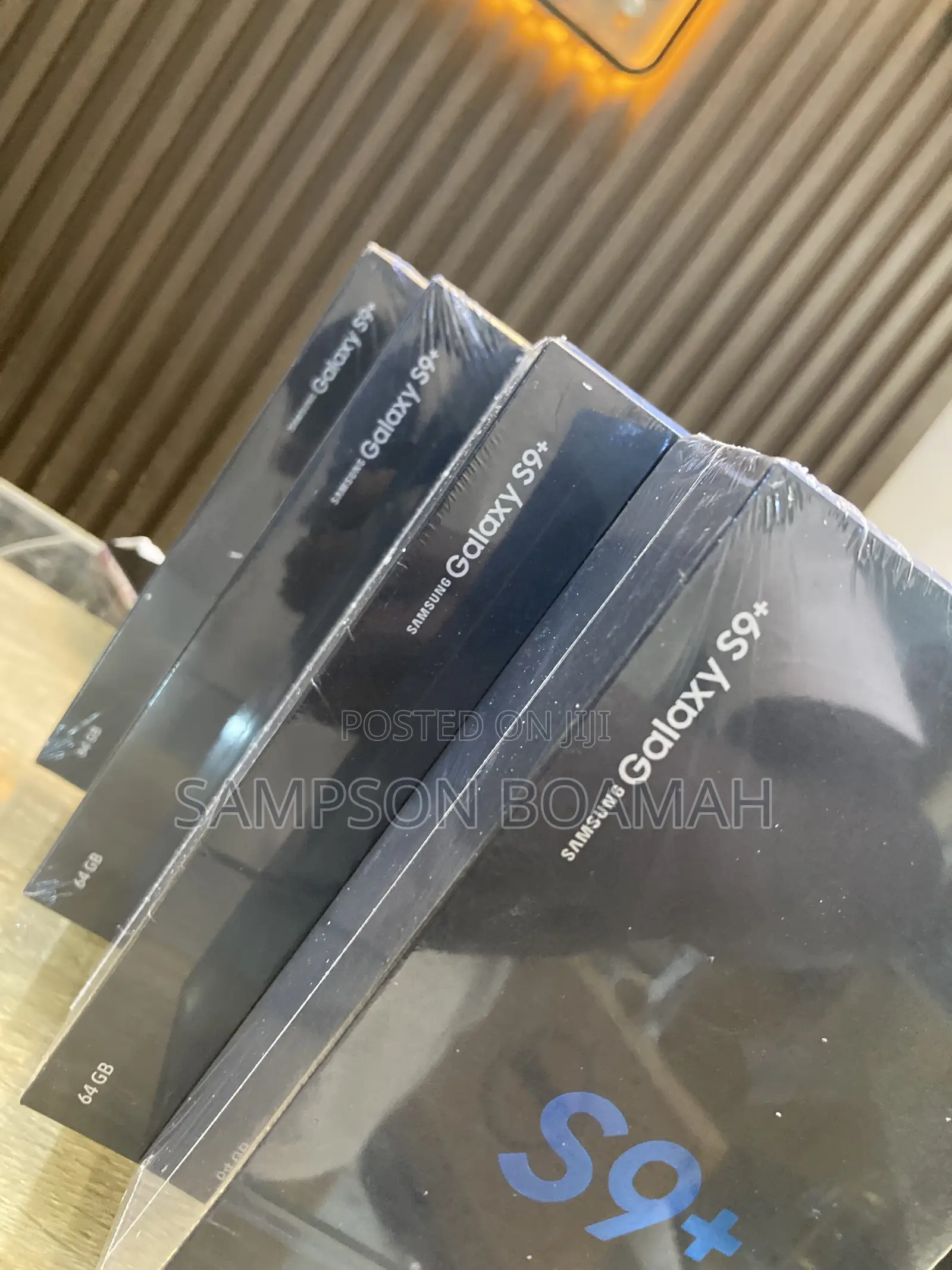 New Samsung Galaxy S9 Plus 64 GB Black