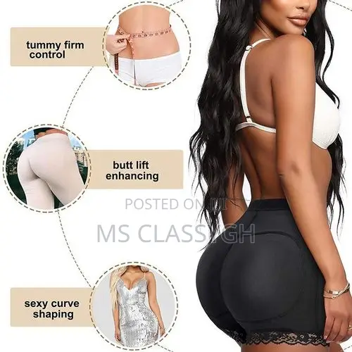 Butt Lifter Body Shaper Hip Pads Shapewear Lace Control Panties