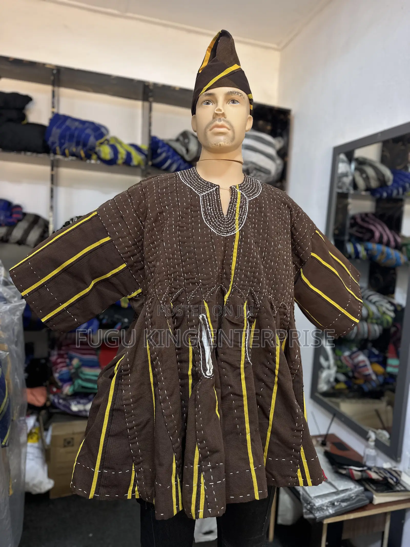 Men Fugu Batakali Smock Hand Weaved Smock