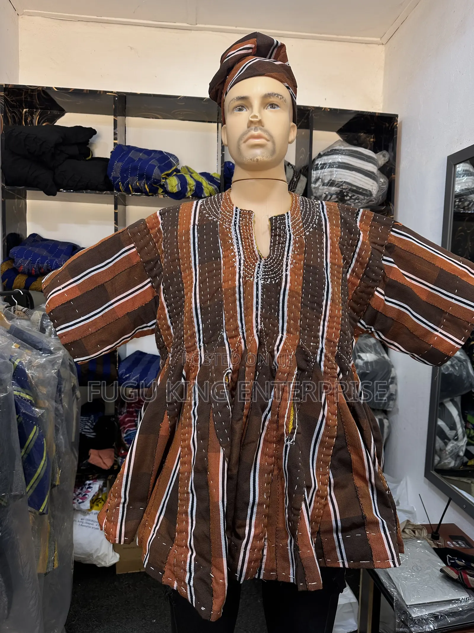Men Fugu Batakali Smock Hand Weaved Smock