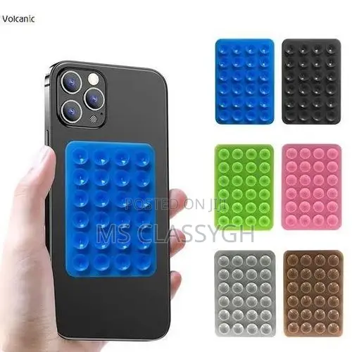 Silicone Suction Cup Phone Holder – Non-Slip Adhesive Stand